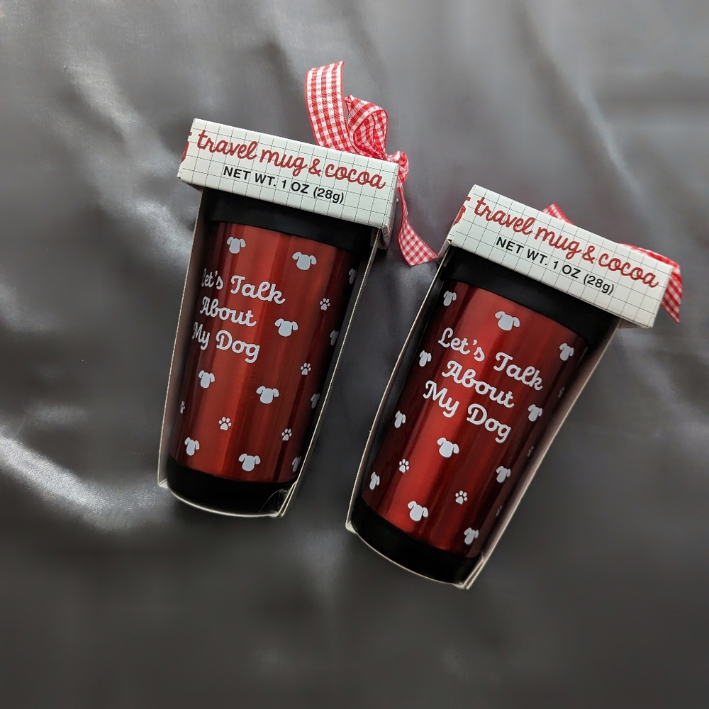 Dog Themed Travel Mug